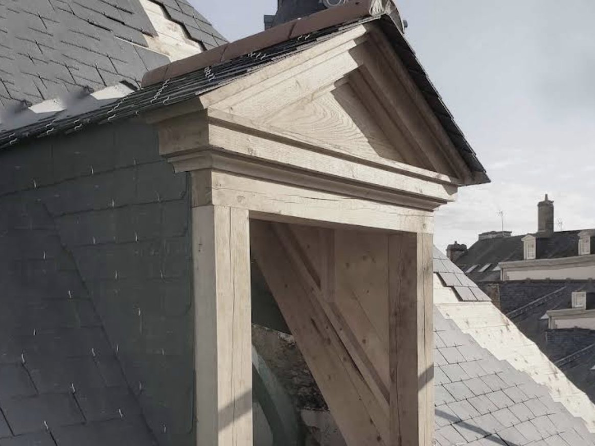 Restauration du bâti ancien — Atelier Arba, charpentier au Hézo
