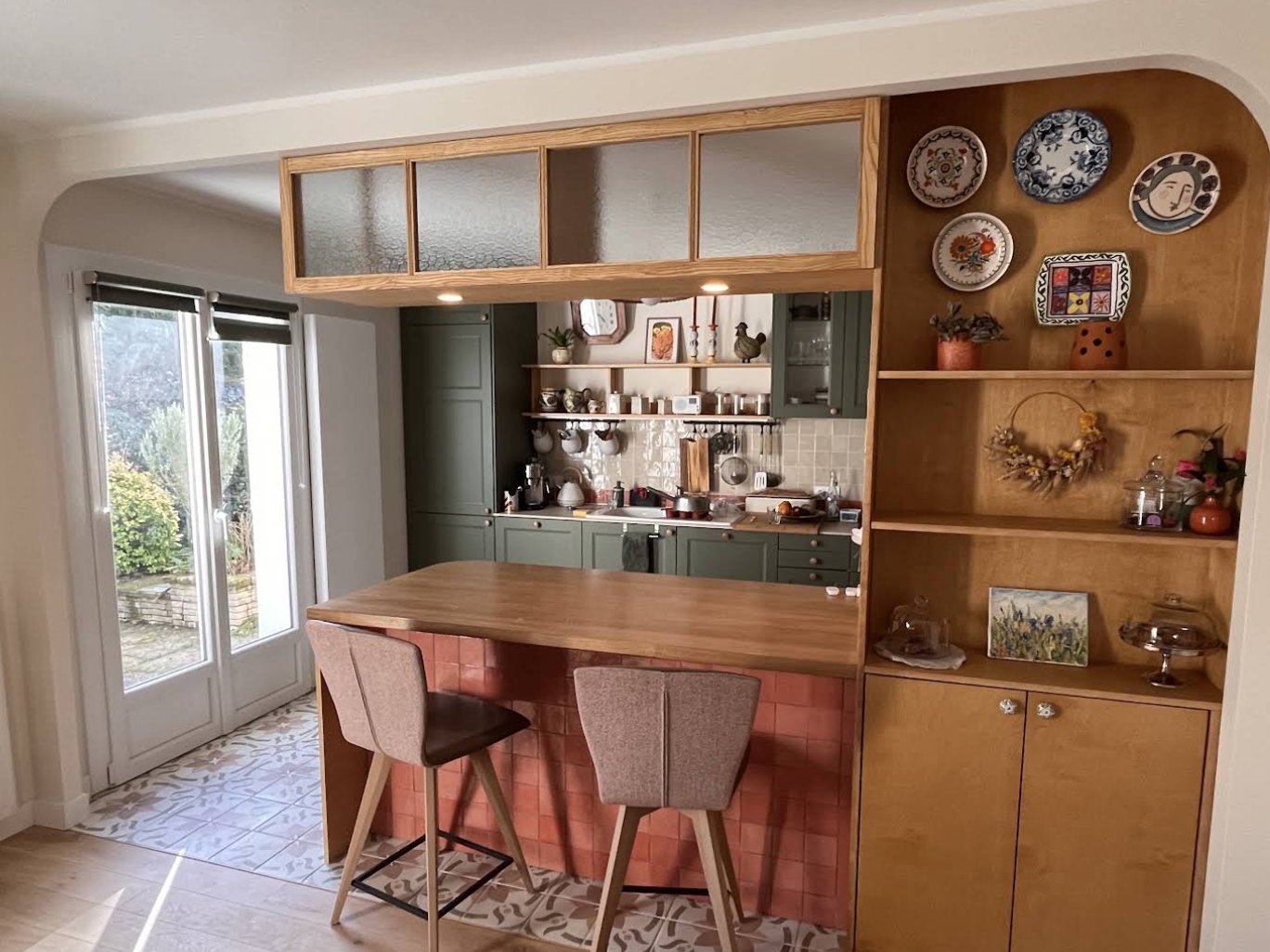 Menuiserie intérieure sur mesure par Atelier Arba, charpentier au Hézo dans le Morbihan
